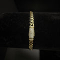 10K Gold Monaco Bracelet 5mm