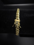 10K Gold Amoro Cuban Link Bracelet – 6mm – 7”